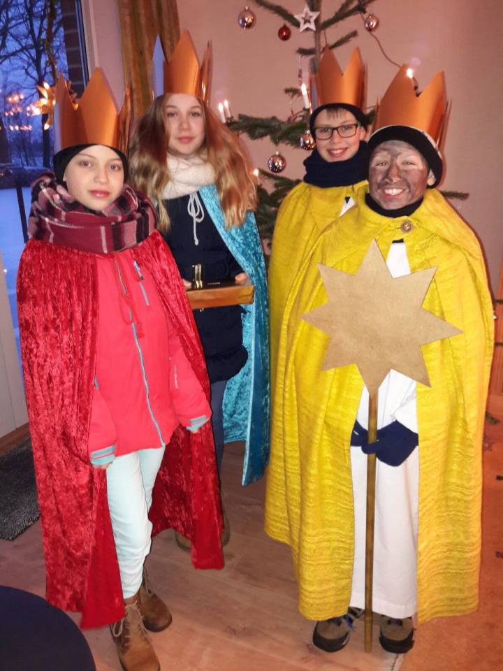 Die Börnster Sternsinger sind unterwegs!