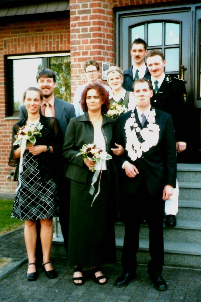 Schützen trotzten den orkanartigen Windböen